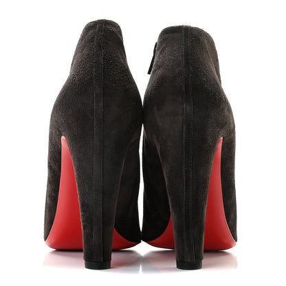 Christian Louboutin Veau Velours Bobsleigh Booties 40 Taupe 5 of 9