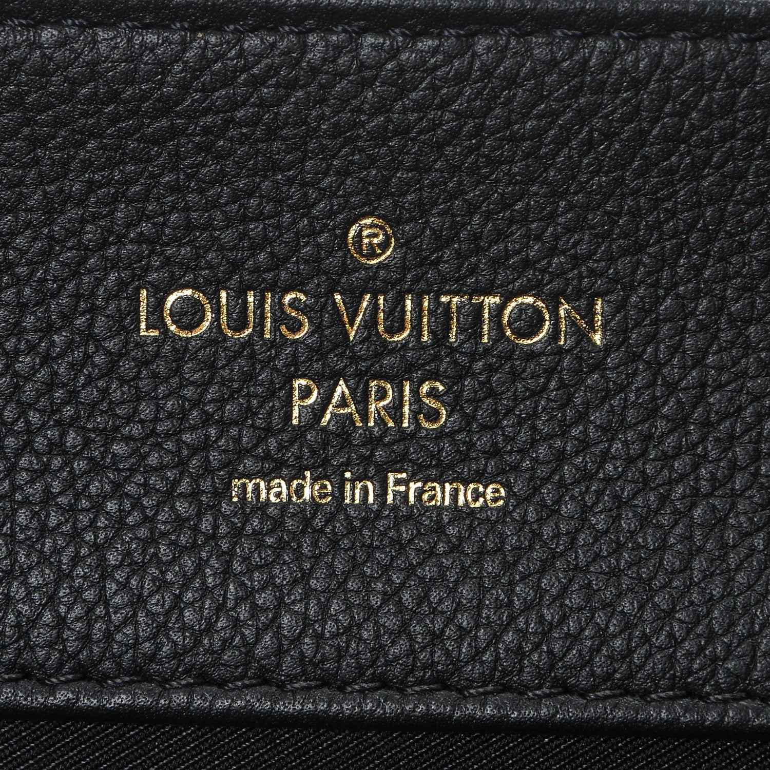 Louis Vuitton Calfskin Lockme MM Black 6 of 6