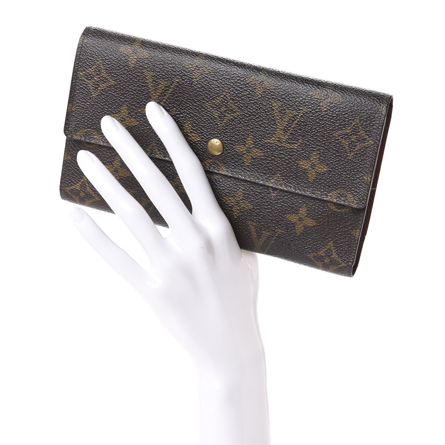 Louis Vuitton Monogram Porte Tresor International Wallet 2 of 7