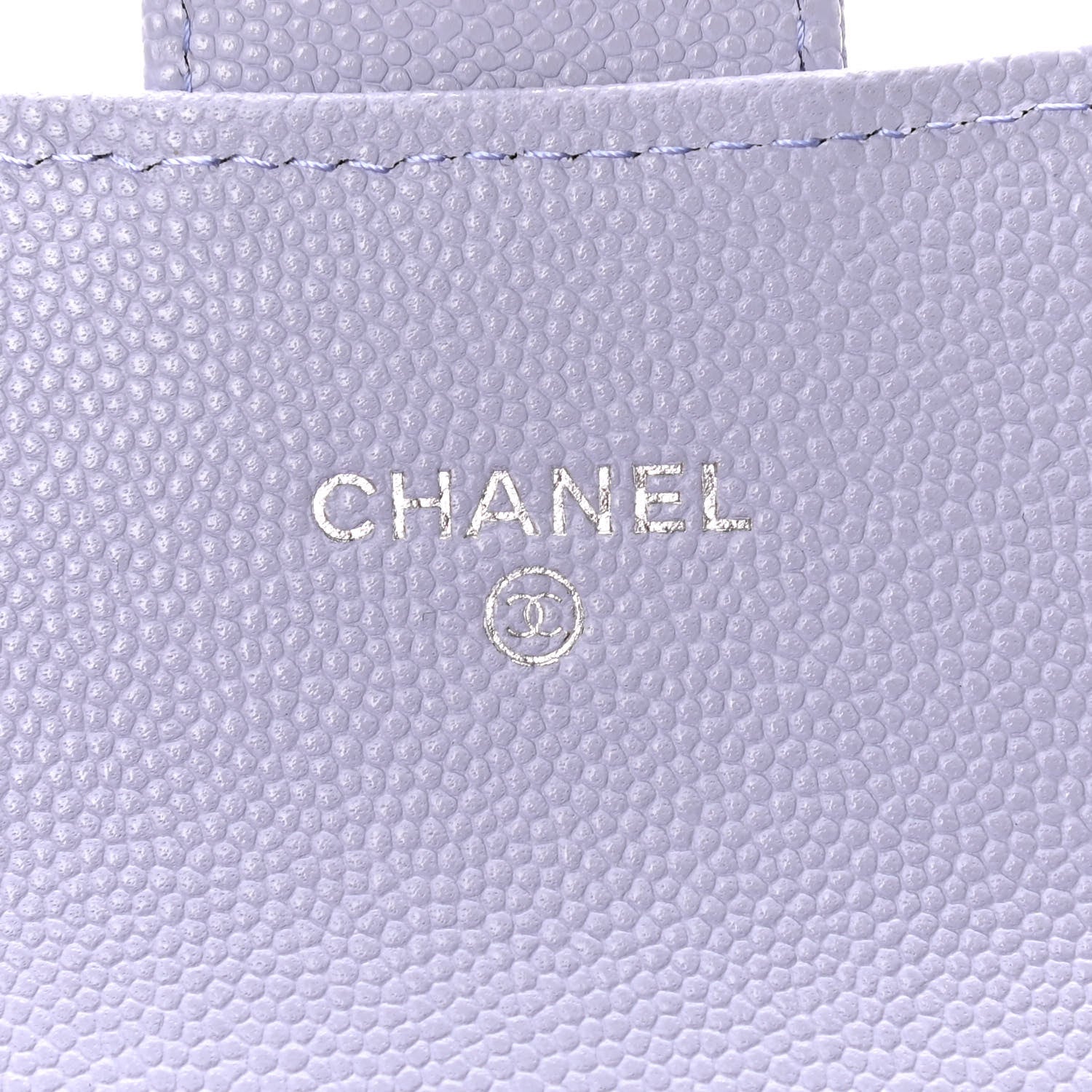 Chanel Caviar Quilted Medium Flap Wallet Light Purple 6 of 9