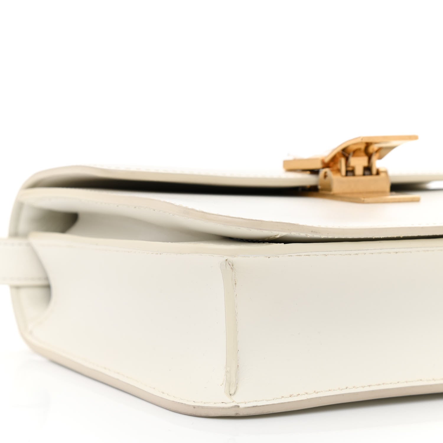 Celine Box Calfskin Teen Classic Box Flap Bag White 10 of 13