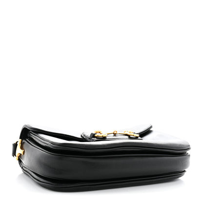 Gucci Calfskin Horsebit 1955 Aura Small Shoulder Bag Black 4 of 11