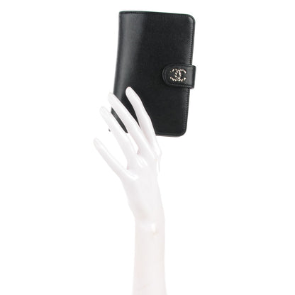 Chanel Caviar Sevruga L-Zip Pocket Wallet Black 2 of 9