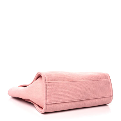 Chanel Mixed Fibers Small Deauville Tote Pink 4 of 10
