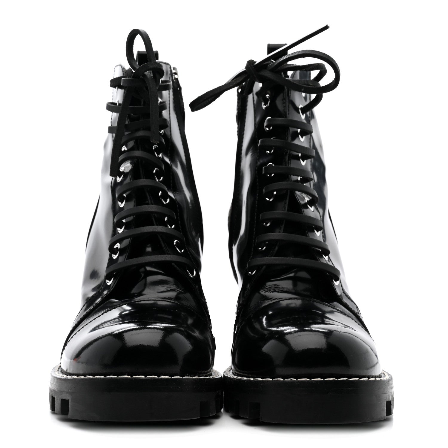 Louis Vuitton Glazed Calfskin Star Trail Ankle Boots 40 Black 3 of 10