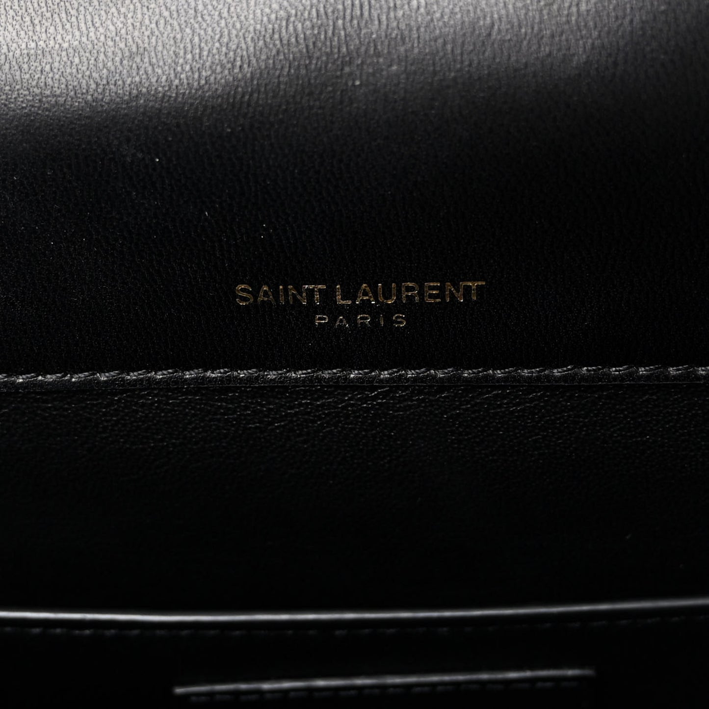 Lambskin Matelasse Monogram Large Vicky Chain Bag Black