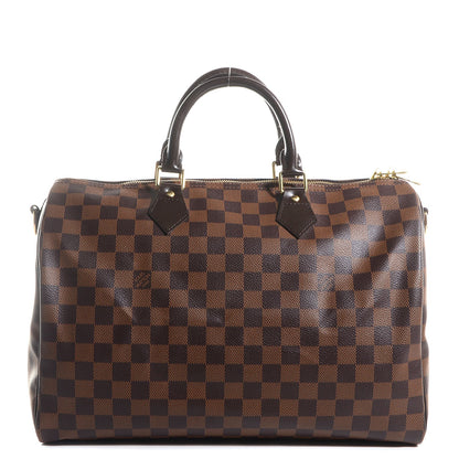 Louis Vuitton Damier Ebene Speedy Bandouliere 35 1 of 9