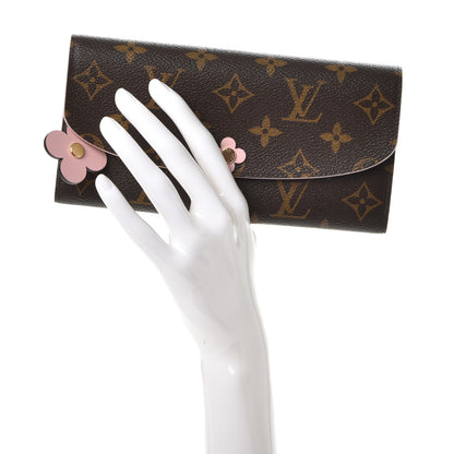 Louis Vuitton Monogram Bloom Flower Emilie Wallet 2 of 8
