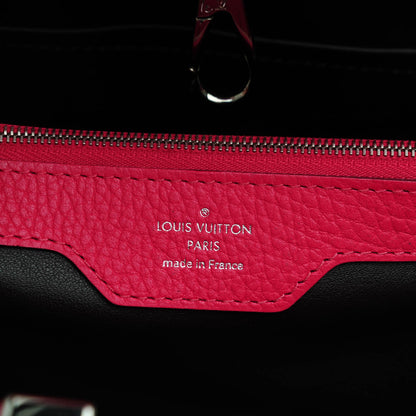 Louis Vuitton Taurillon Capucines MM Fuchsia 7 of 8