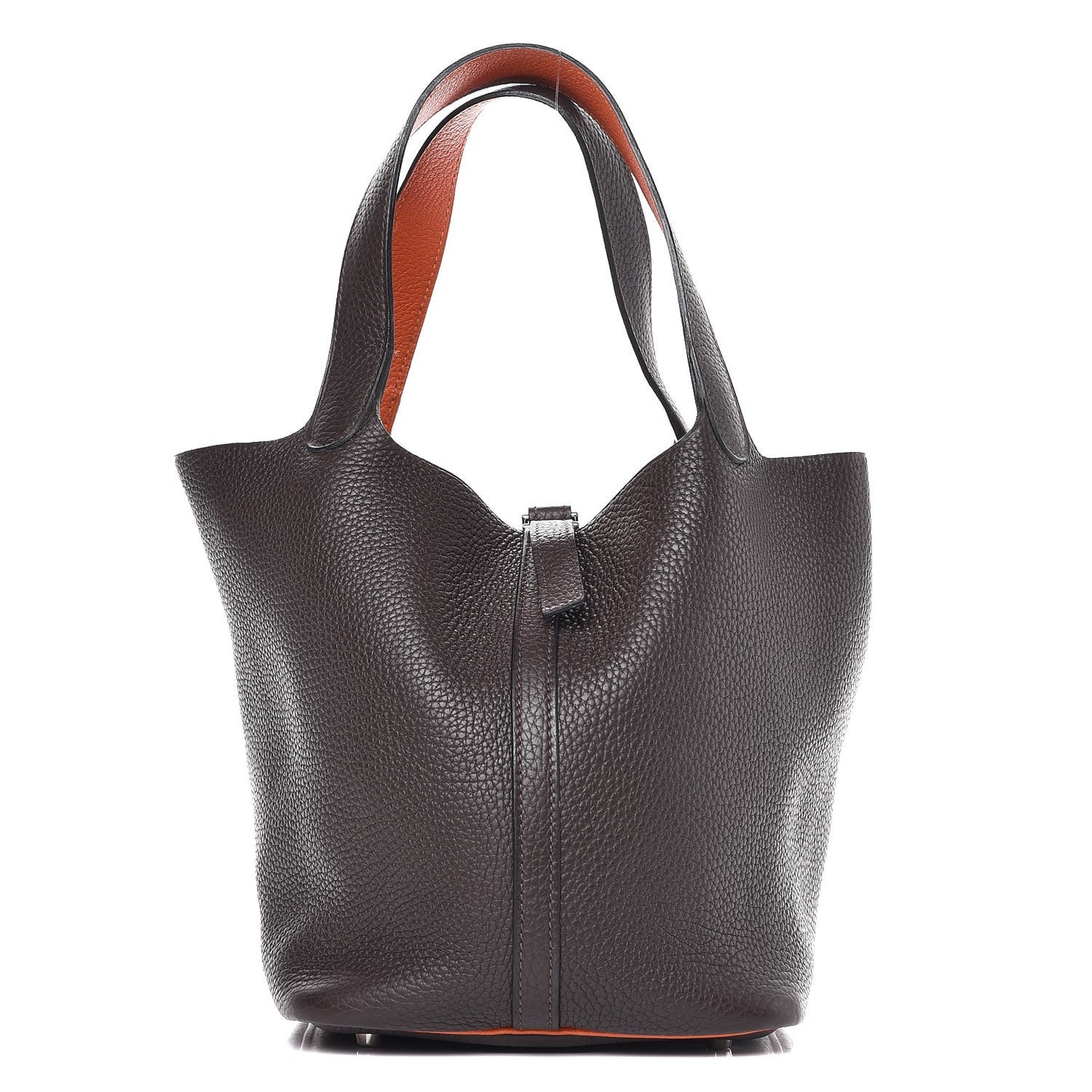 Taurillon Clemence Picotin 22 MM Noir Cafe Orange