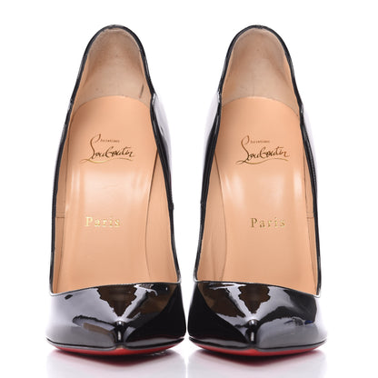 Christian Louboutin Patent Hot Chick 130 Pumps 39 Black 2 of 10