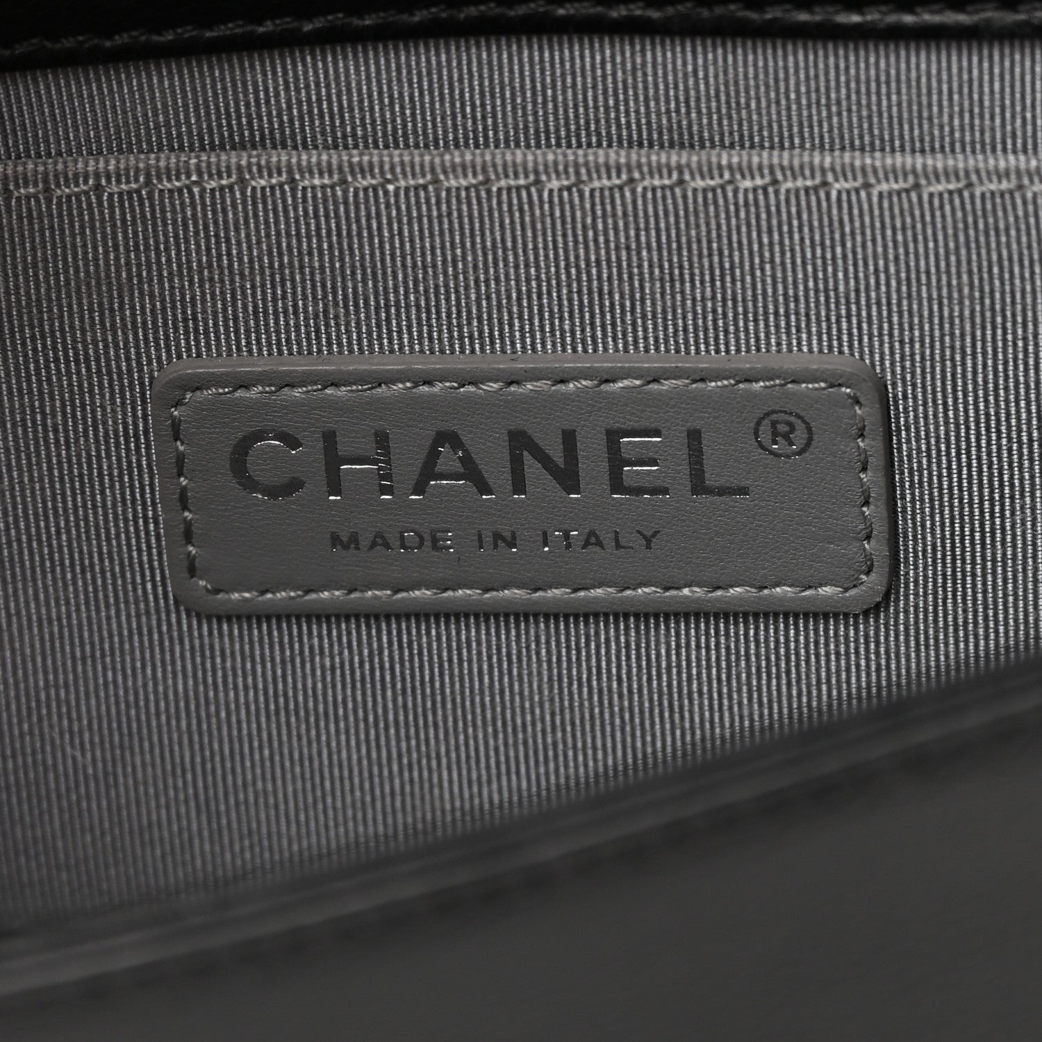 Chanel Calfskin Double Stitch Small Boy Flap Black 6 of 18