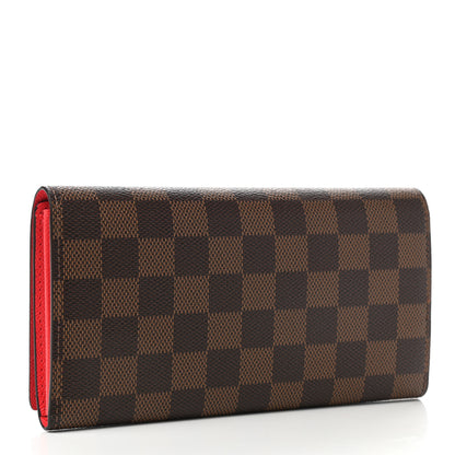 Louis Vuitton Damier Ebene 2021 Christmas Animation London Sarah Wallet 3 of 7