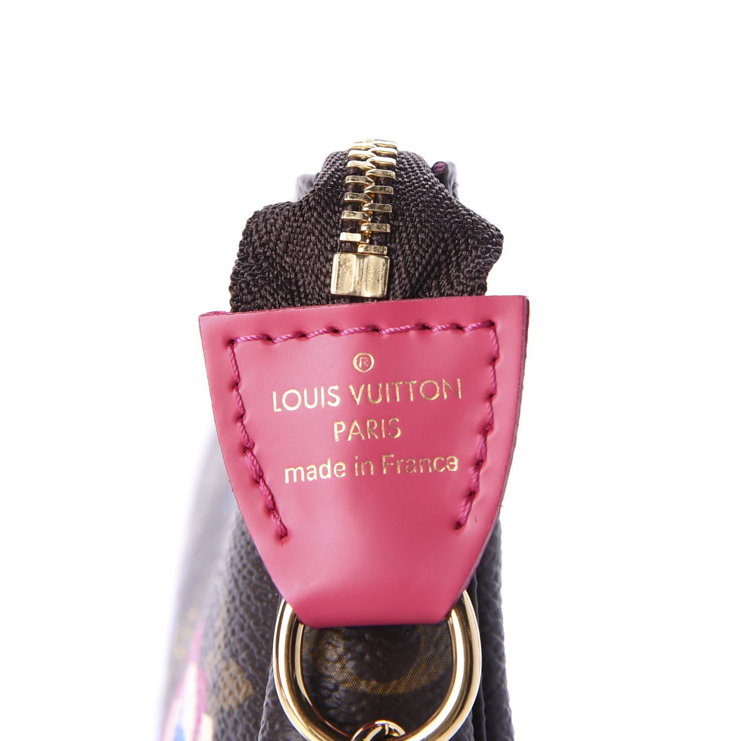 Louis Vuitton Monogram 2020 Christmas Animation Roller Coaster Mini Pochette Accessories Pivoine 8 of 10