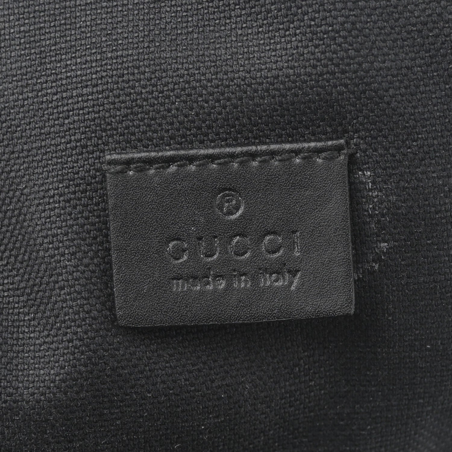 Gucci GG Supreme Monogram Web Belt Bag Black Grey 11 of 21