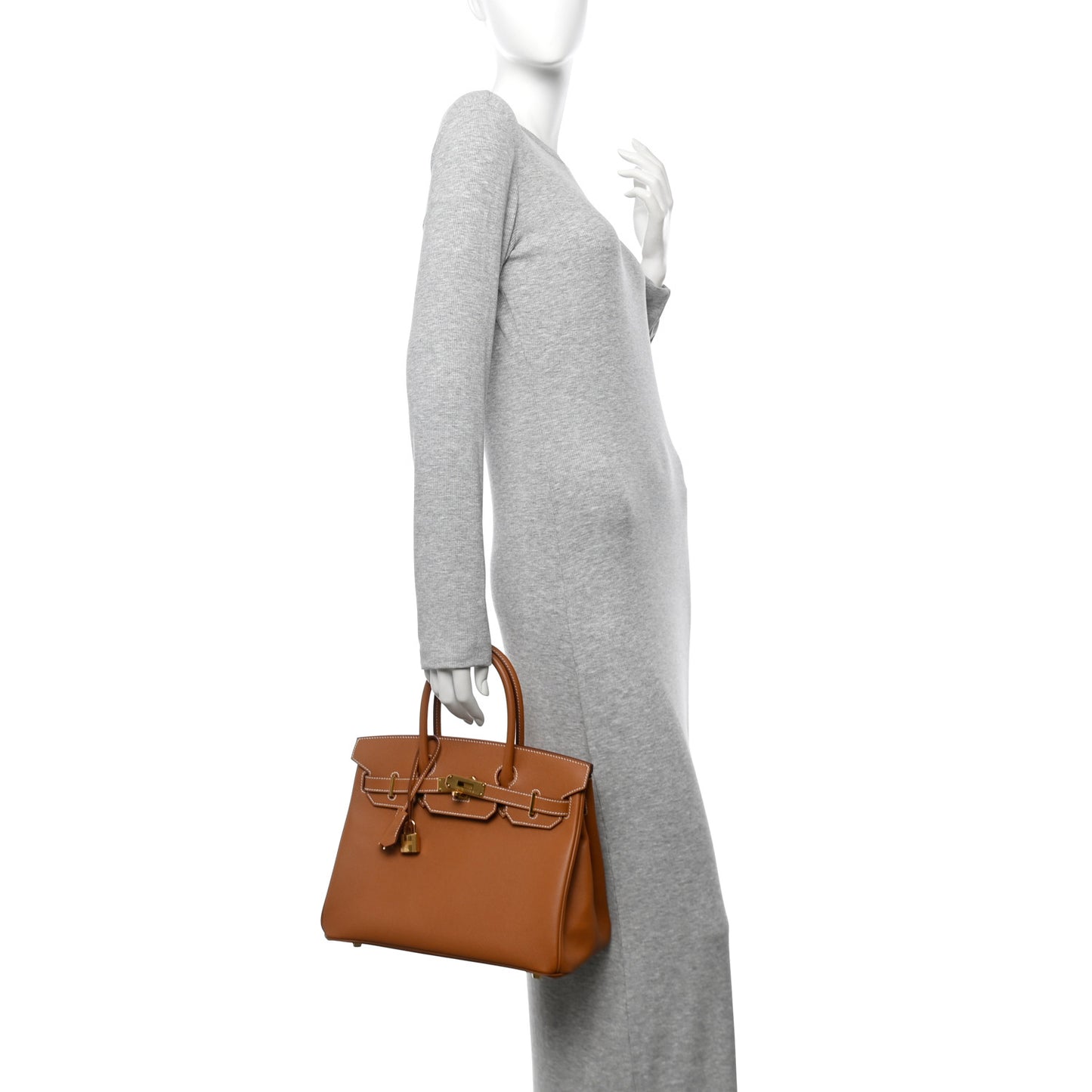 Epsom Birkin 30 Gold