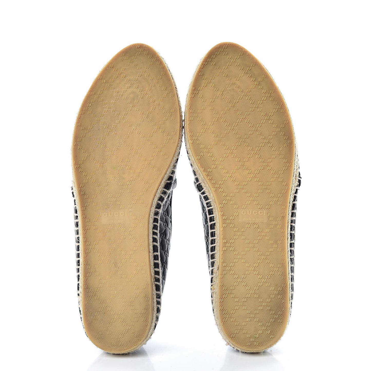 Guccissima Signature Espadrilles 38.5 Black