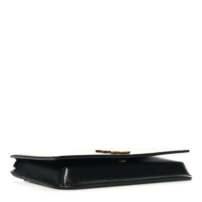 Saint Laurent Smooth Calfskin Monogram Phone Holder Crossbody Black 4 of 9