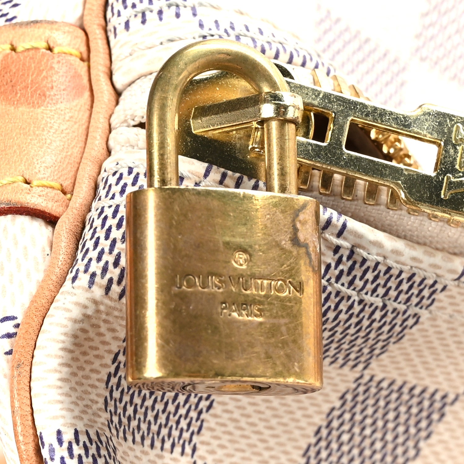 Louis Vuitton Damier Azur Keepall Bandouliere 55 10 of 11