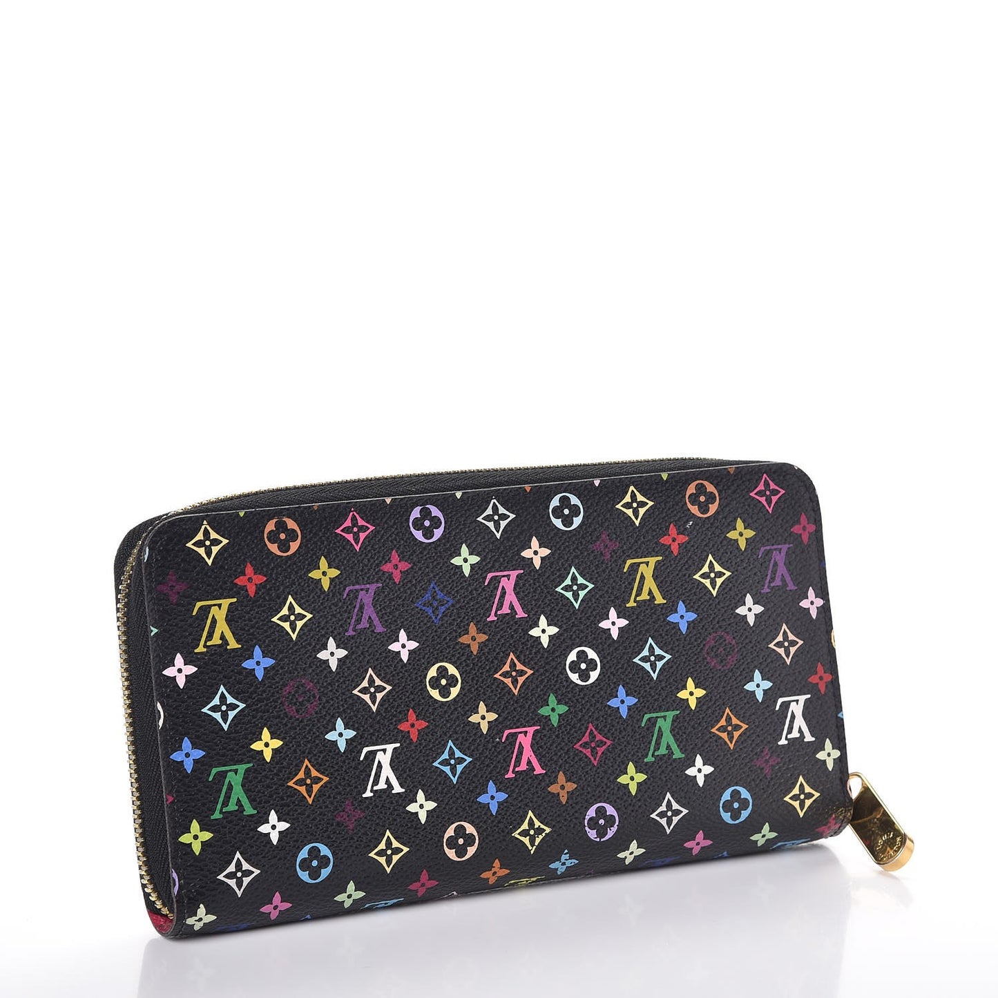 Monogram Multicolor Zippy Wallet Black Grenade