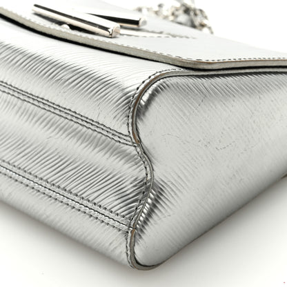 Louis Vuitton Epi Twist Shoulder Bag PM Argent 8 of 8