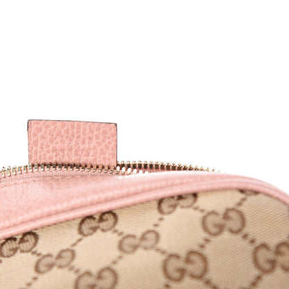 Gucci Monogram Mini Bree Messenger Bag Beige Soft Pink 9 of 14