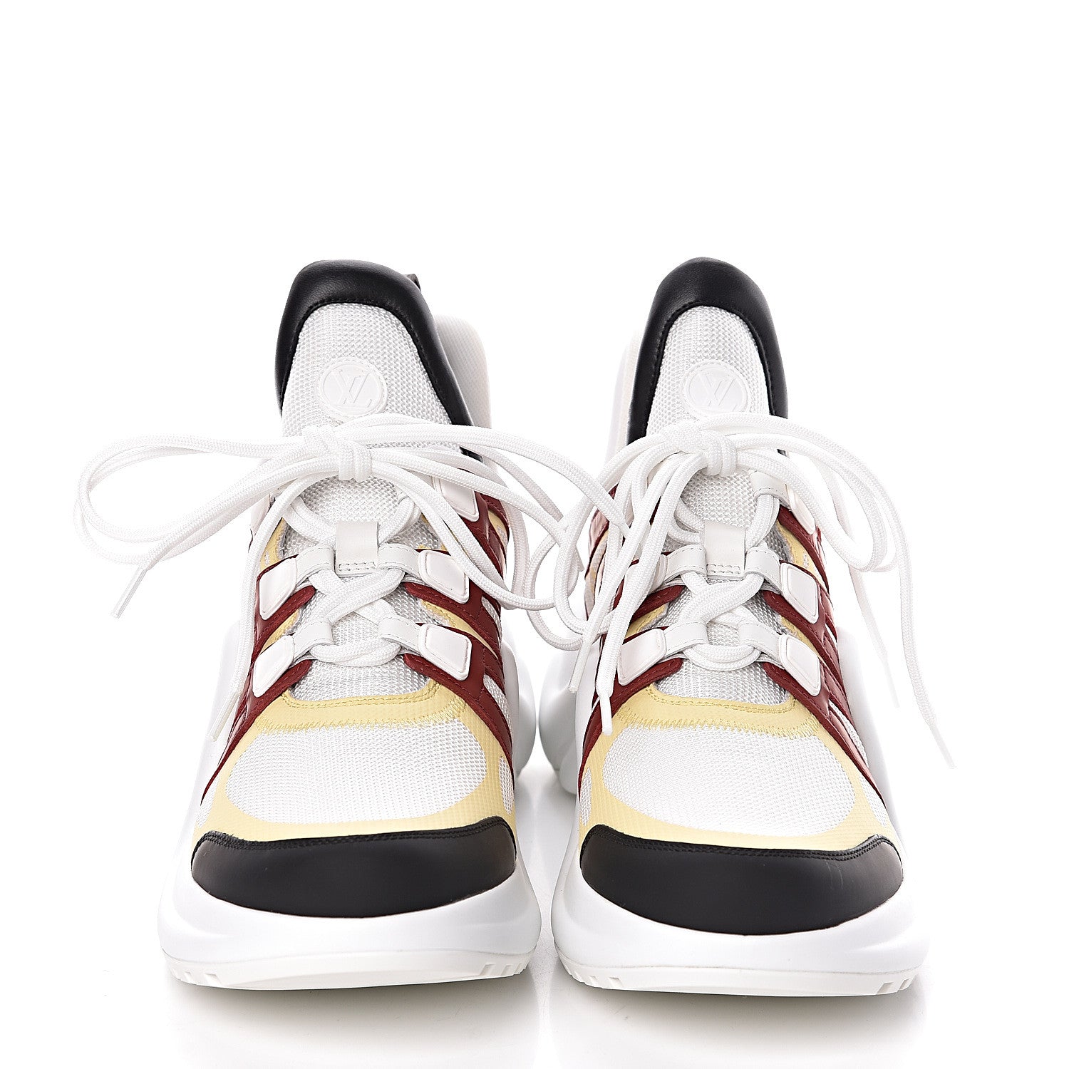 Louis Vuitton Calfskin Technical Nylon LV Archlight Sneakers 40.5 Terracotta 2 of 8