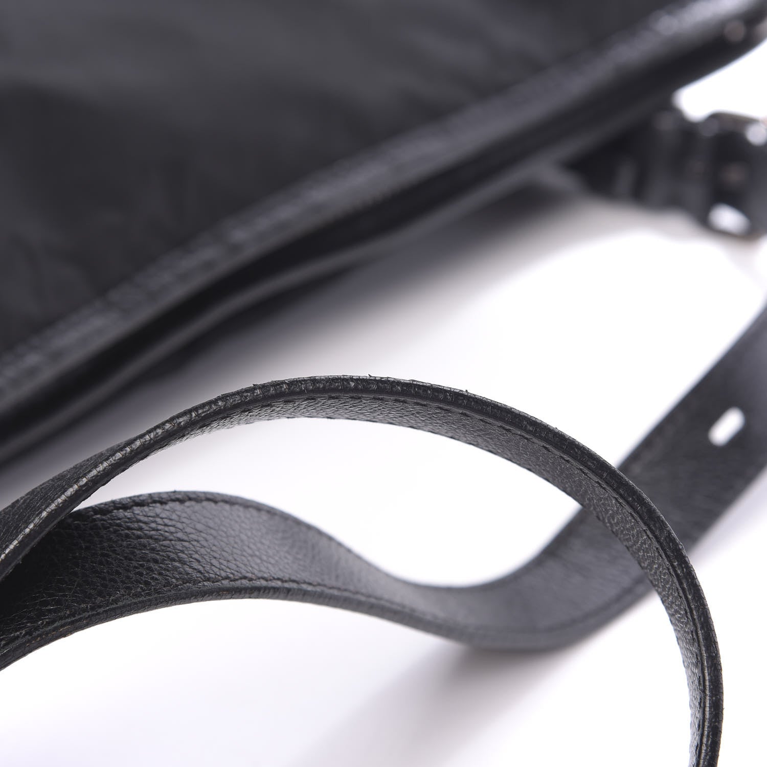 Prada Nylon Flat Messenger Bag Black 13 of 16