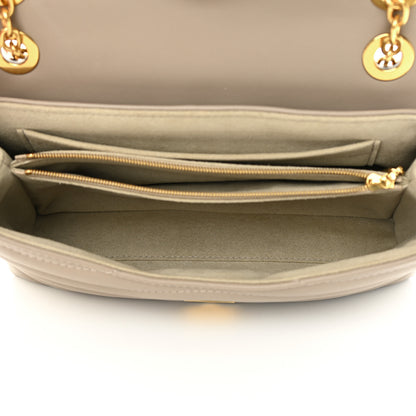 Louis Vuitton Calfskin LV New Wave Chain Bag Taupe 5 of 12