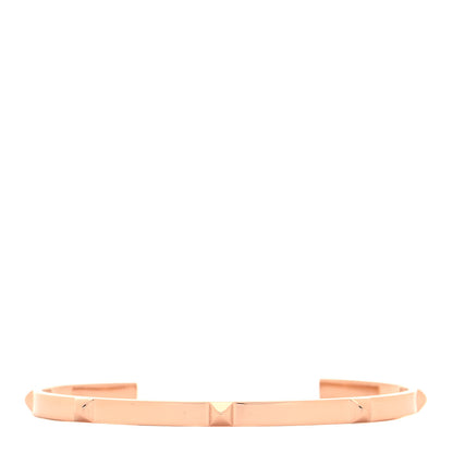 Hermes 18K Rose Gold Mini Clous Bracelet SH 1 of 4