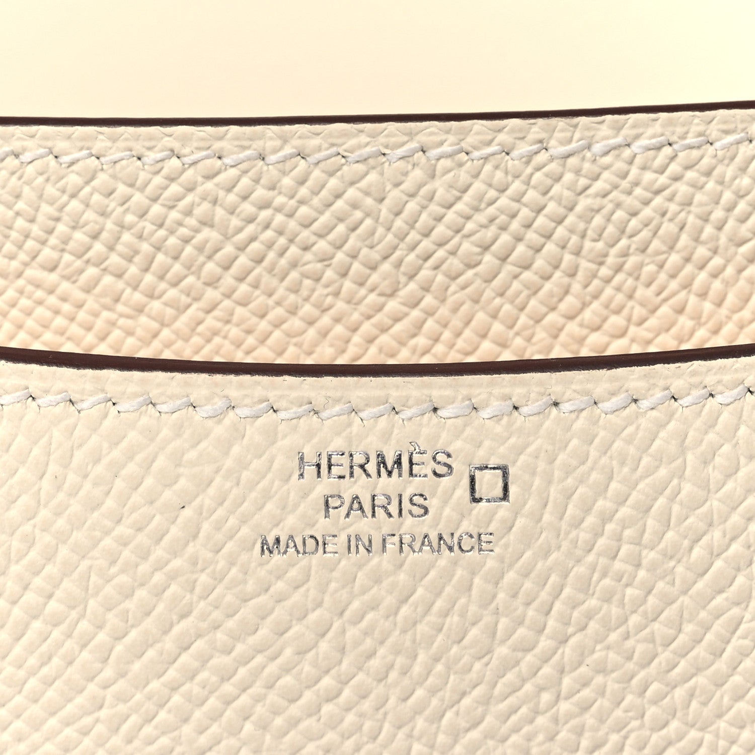 Hermes Epsom Shiny Alligator Lizard Constance 18 Nata 5 of 10