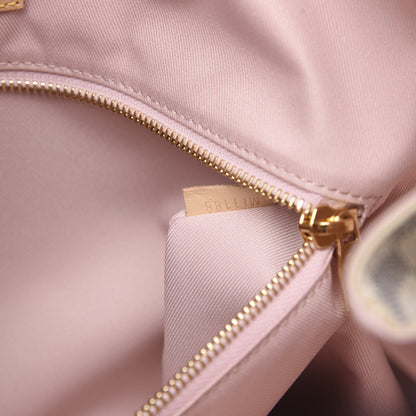 Louis Vuitton Damier Azur Graceful MM Rose Ballerine 7 of 12