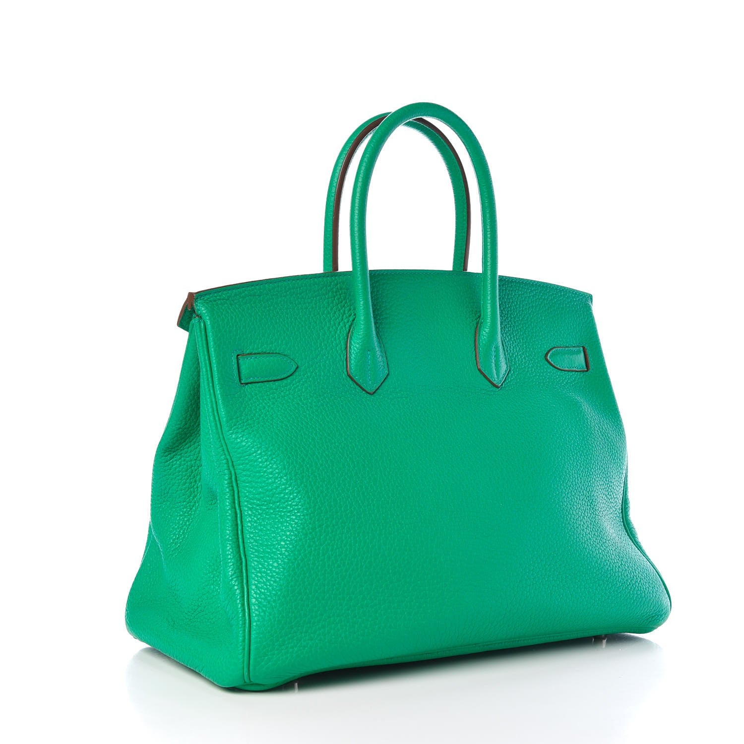 Hermes Taurillon Clemence Birkin 35 Menthe 3 of 7
