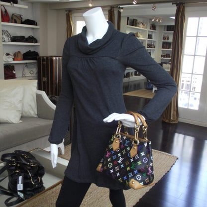 Louis Vuitton Monogram Multicolor Audra Black 2 of 8