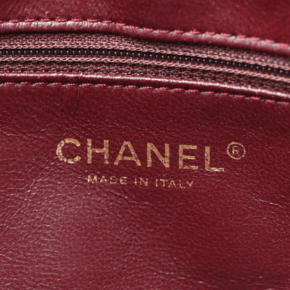 Chanel Aged Calfskin Quilted Medium Reissue Camera Case Black 6 of 9