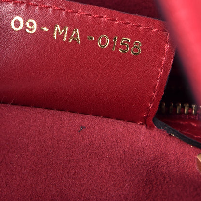 Christian Dior Calfskin Saddle Bag Scarlet 7 of 10