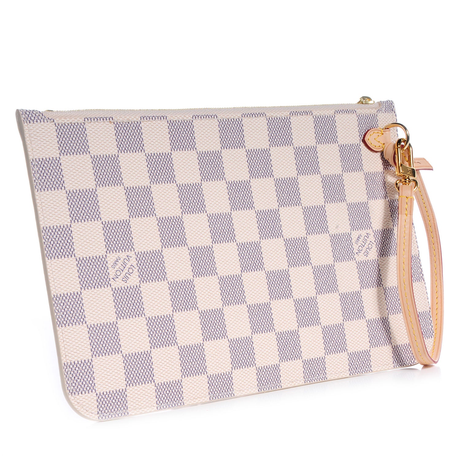 Louis Vuitton Damier Azur Neverfull MM GM Pochette 3 of 7