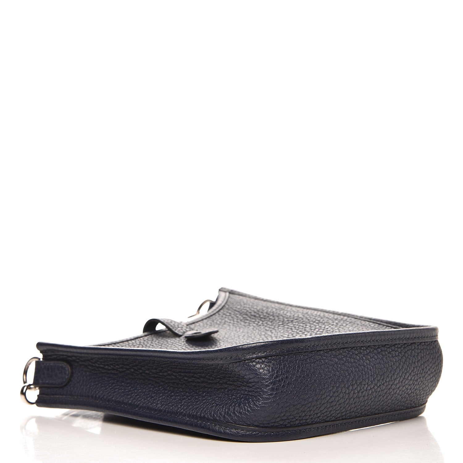 Hermes Taurillon Clemence Amazone Evelyne TPM Bleu Nuit Bleu Indigo 4 of 9