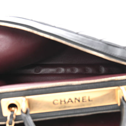 Chanel Lambskin Quilted Large Trendy CC Bowling Bag Black 6 of 11