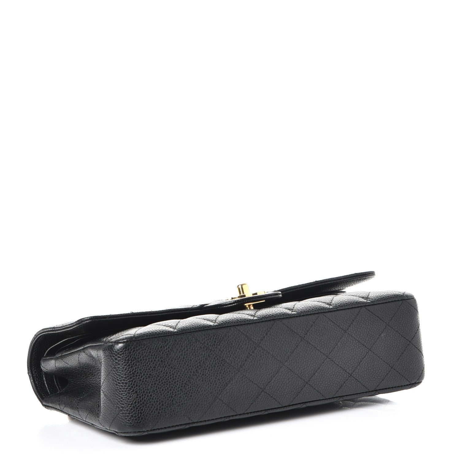 Chanel Caviar Quilted Medium Double Flap Black 5 of 9