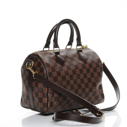 Louis Vuitton Damier Ebene Speedy Bandouliere 25 4 of 10