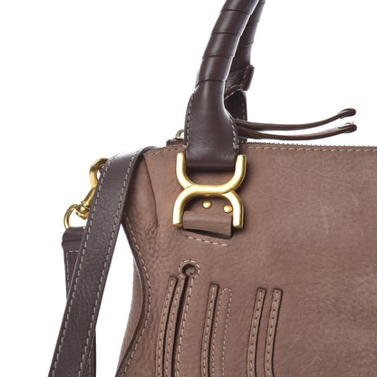 Chloe Nubuck Medium Marcie Satchel Oak 12 of 12