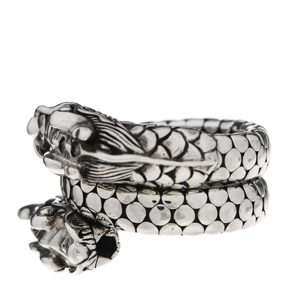 John Hardy Sterling Silver Legends Naga Dragon Coil Ring 56 7.5 3 of 6