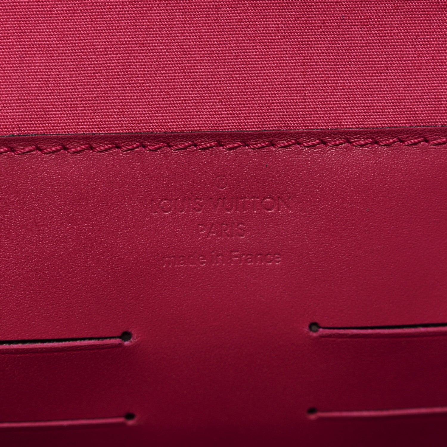 Louis Vuitton Vernis Ana Clutch Rose Indien 6 of 9