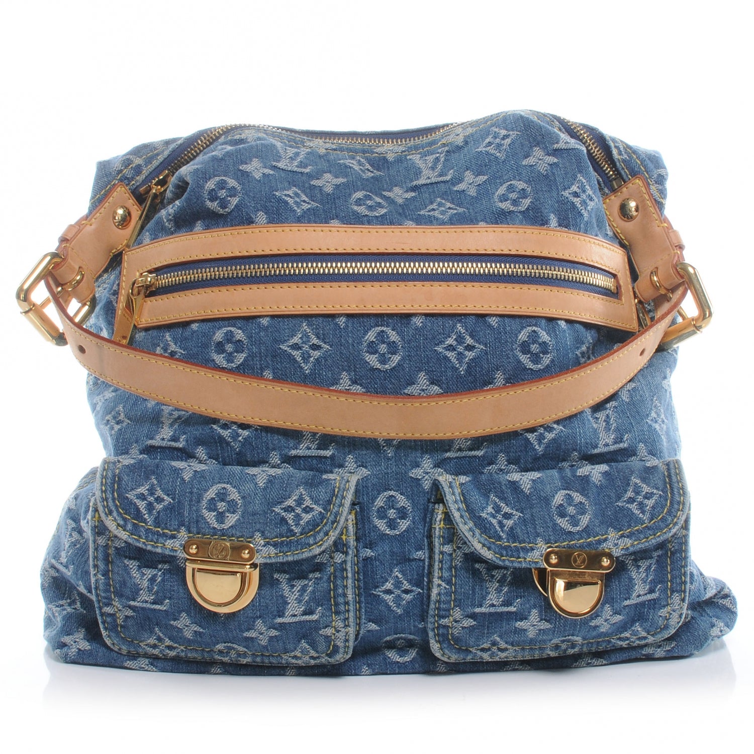 Louis Vuitton Denim Baggy GM 1 of 7