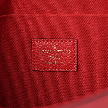 Louis Vuitton Empreinte Pochette Felicie Chain Wallet Cherry 7 of 10