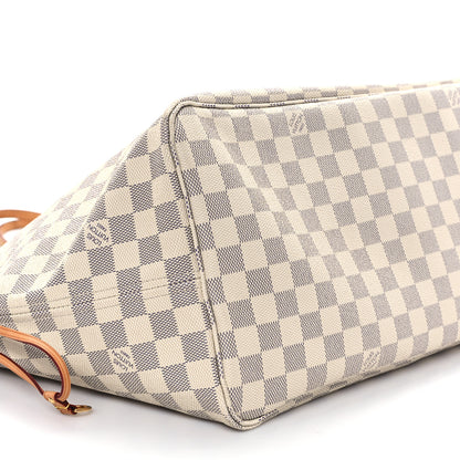 Louis Vuitton Damier Azur Neo Neverfull GM Rose Ballerine 10 of 12