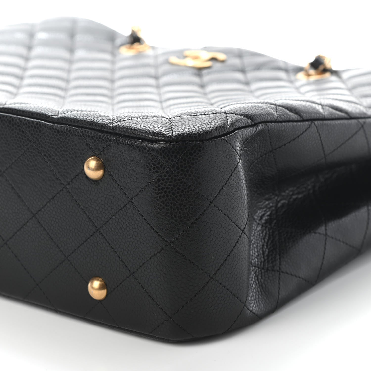 Chanel Caviar Quilted Large Shopping Tote Black 9 of 9