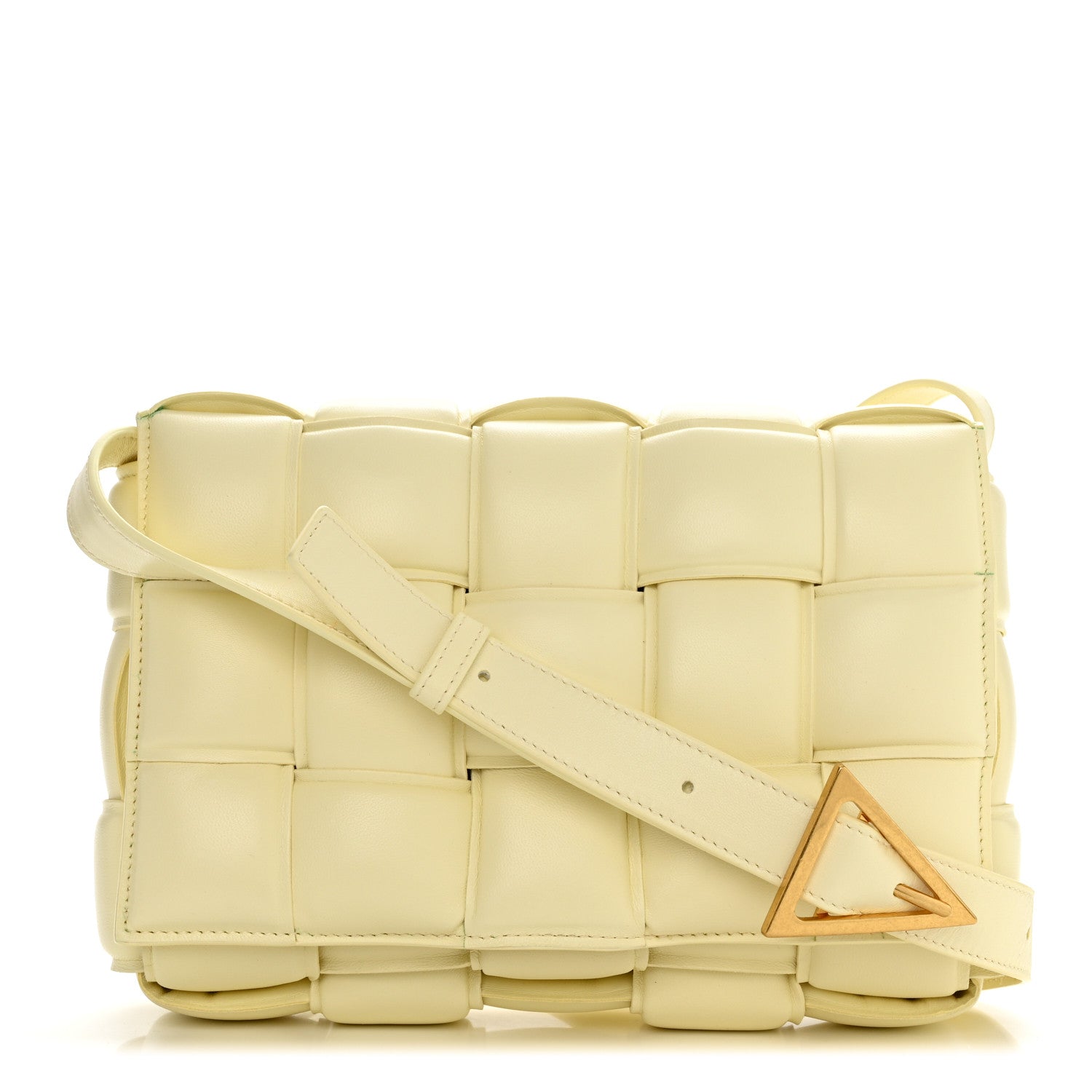 Bottega Veneta Nappa Maxi Intreccio Padded Cassette Crossbody Bag Zest 1 of 11
