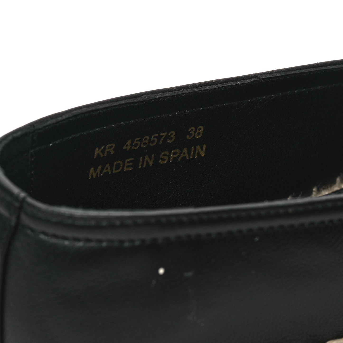 Lambskin Monogram Espadrilles 38 Black